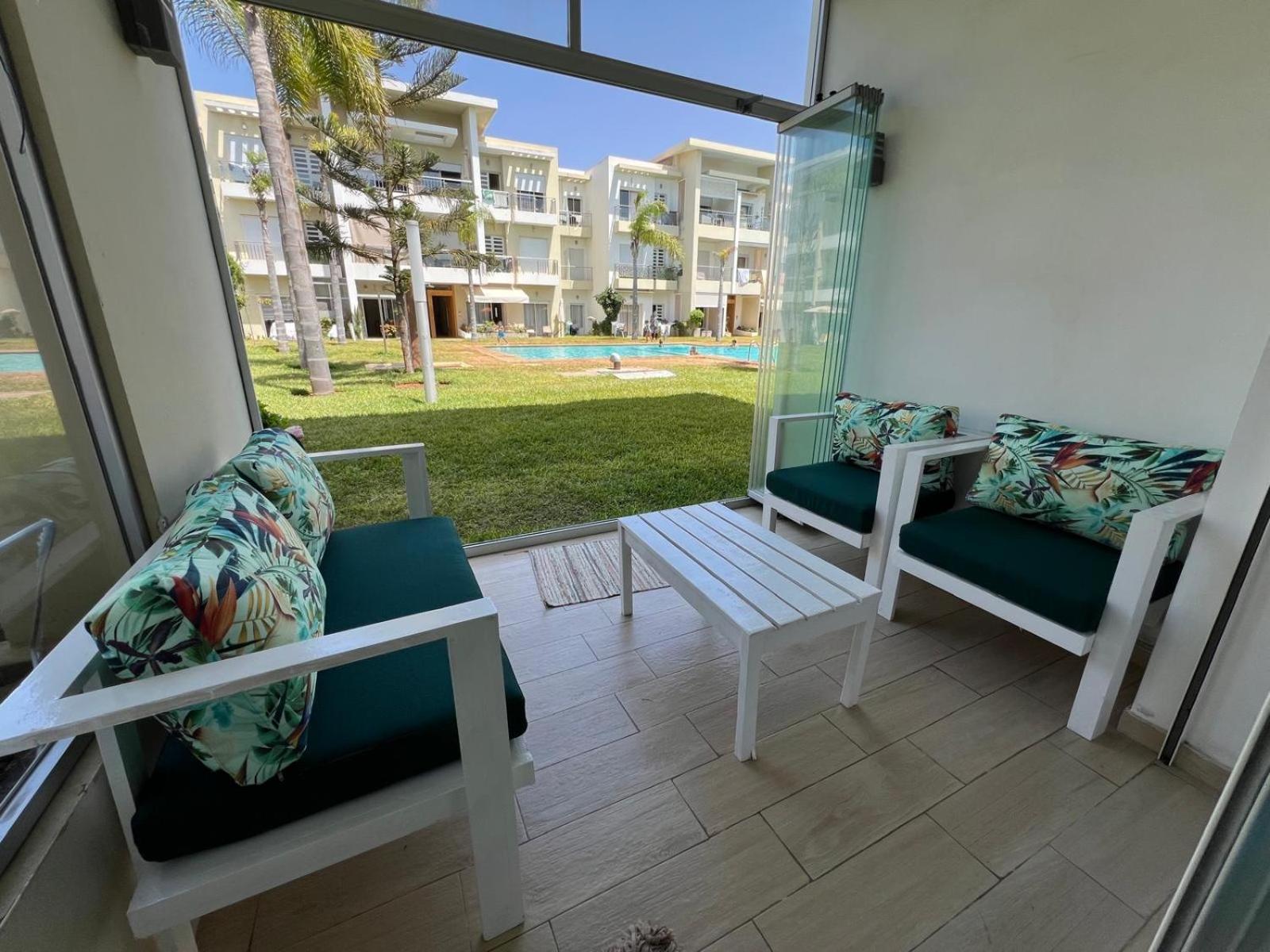 Casa Bay Beach Retreat Sidi Rahal  Luaran gambar